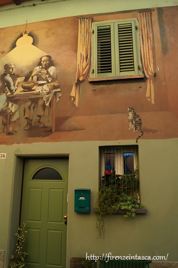 イタリアの芸術の町ドッツァ