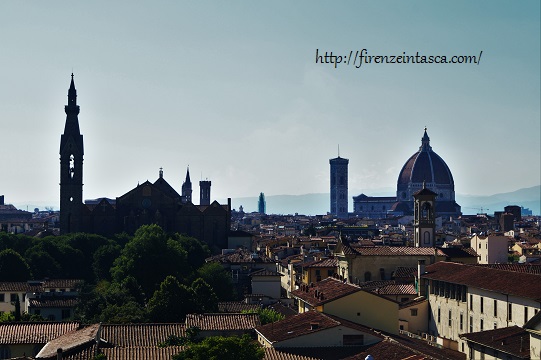 フィレンツェの絶景スポット、ゼッカの塔からの眺め