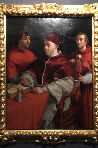 ラファエロのレオ10世の肖像