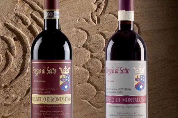 モンタルチーノワイナリーツアー ポッジョ・ディ・ソット